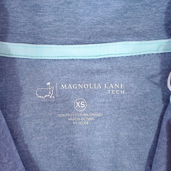 NWT Masters Magnolia Lane Tech Womens XS Blue 1/4 Zip Performance Pullover Blue - Picture 11 of 15